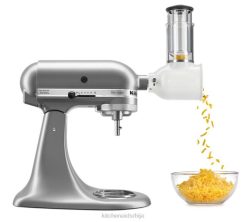 контура сребра KitchenAid Валуе бундле артисан серија од 5 литара са нагибном главом и додатком за секач/резач за свежу припрему апарати X68886