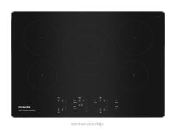 нерђајући челик KitchenAid 30-инчна индукциона плоча за кување са сензором од 5 елемената апарати X688167