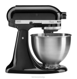 оникс црни KitchenAid класична серија 4,5 литара миксера са нагибном главом апарати X68872