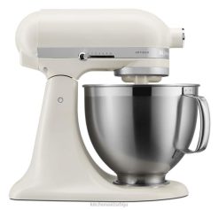 порцеланско бело KitchenAid Артисан серија 5 литара миксера са нагибном главом са премиум пакетом додатака апарати X68813