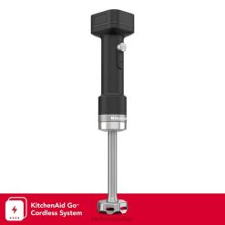 црна мат KitchenAid го бежични ручни блендер - укључена батерија апарати X688233