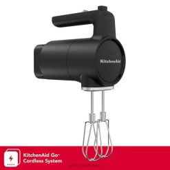 црна мат KitchenAid го бежични ручни миксер - батерија укључена апарати X688232